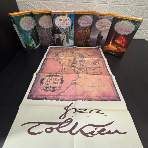 Colección El Señor de los Anillos - 6 Libros + Mapa Tapa Dura (J. R. R. Tolkien)