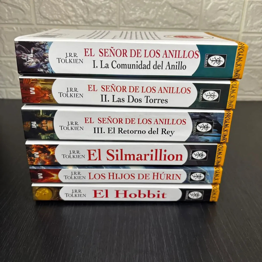 Colección El Señor de los Anillos - 6 Libros + Mapa Tapa Dura (J. R. R. Tolkien)
