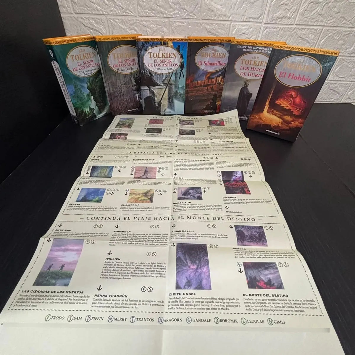 Colección El Señor de los Anillos - 6 Libros + Mapa Tapa Dura (J. R. R. Tolkien)