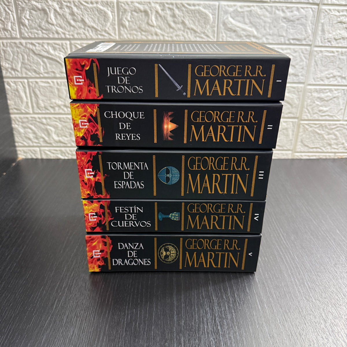 Colección Juego de Tronos - Saga Canción de Hielo y Fuego Tapa Dura (George R. R. Martin)