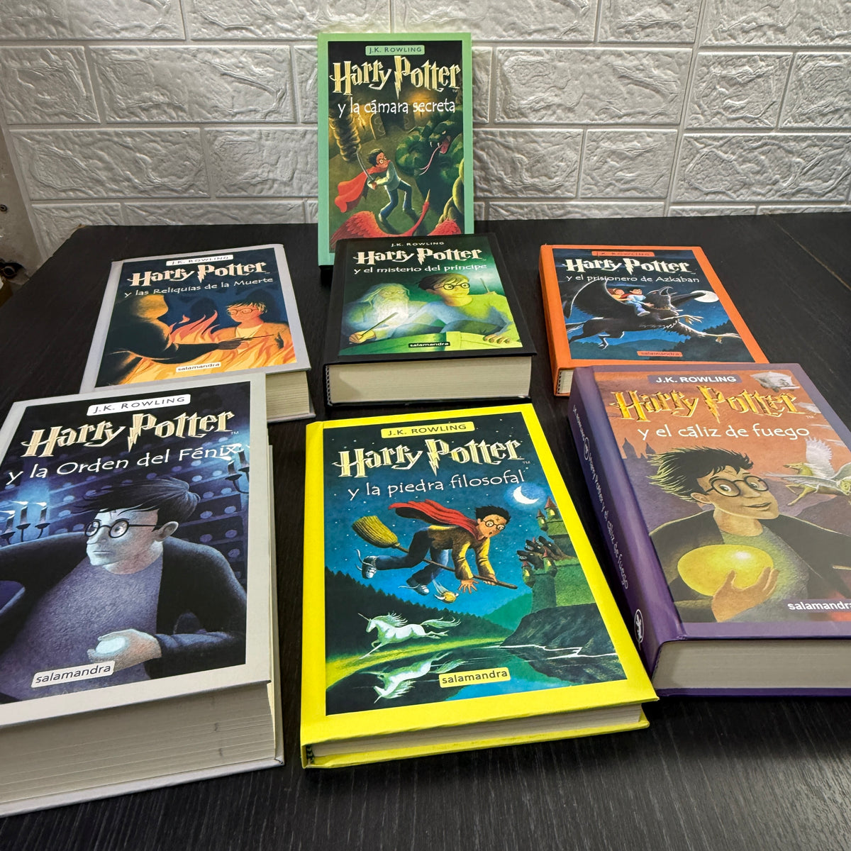 Colección Harry Potter - Saga Completa 7 Libros Tapa Dura (J. K. Rowling)