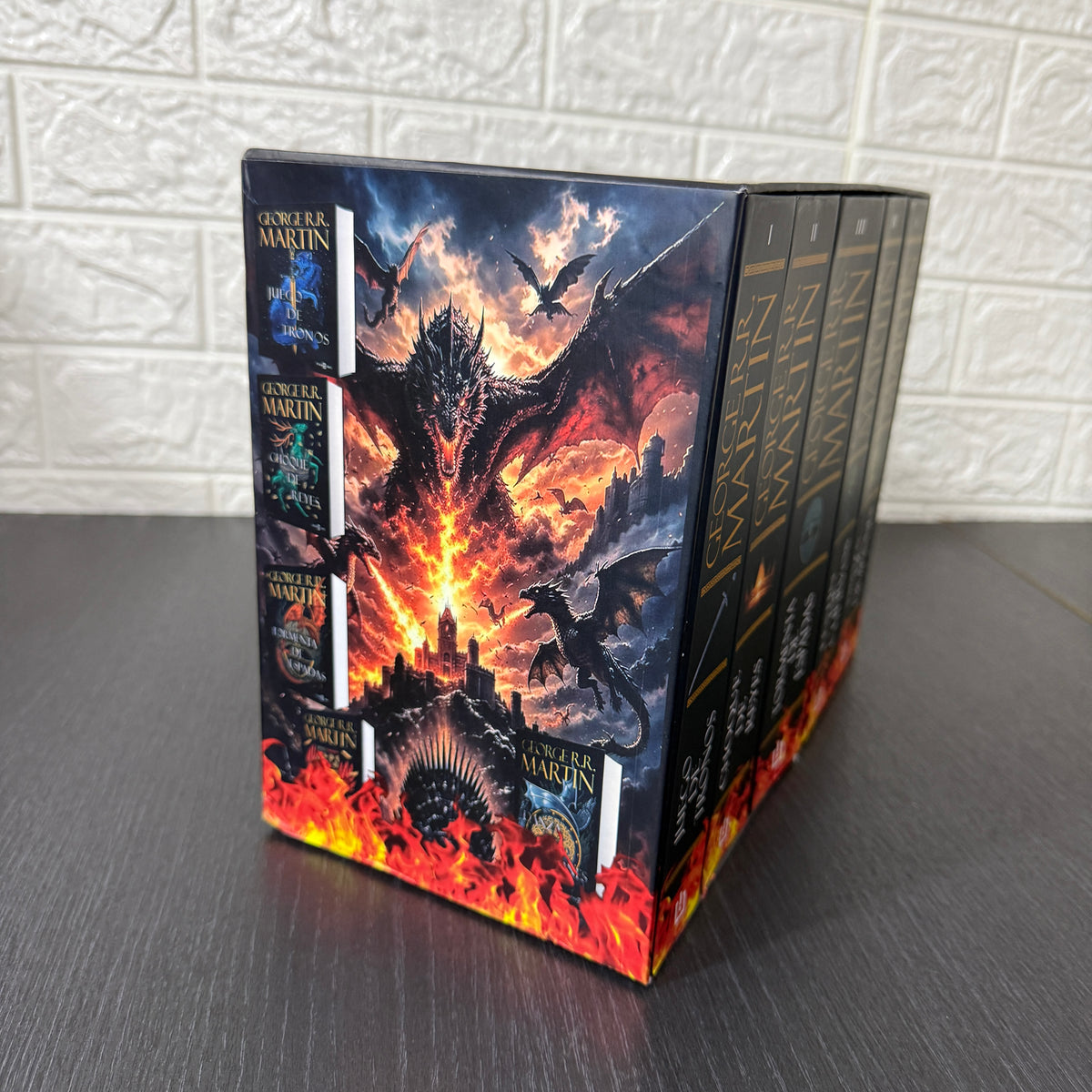 Colección Juego de Tronos - Saga Canción de Hielo y Fuego Tapa Dura (George R. R. Martin)