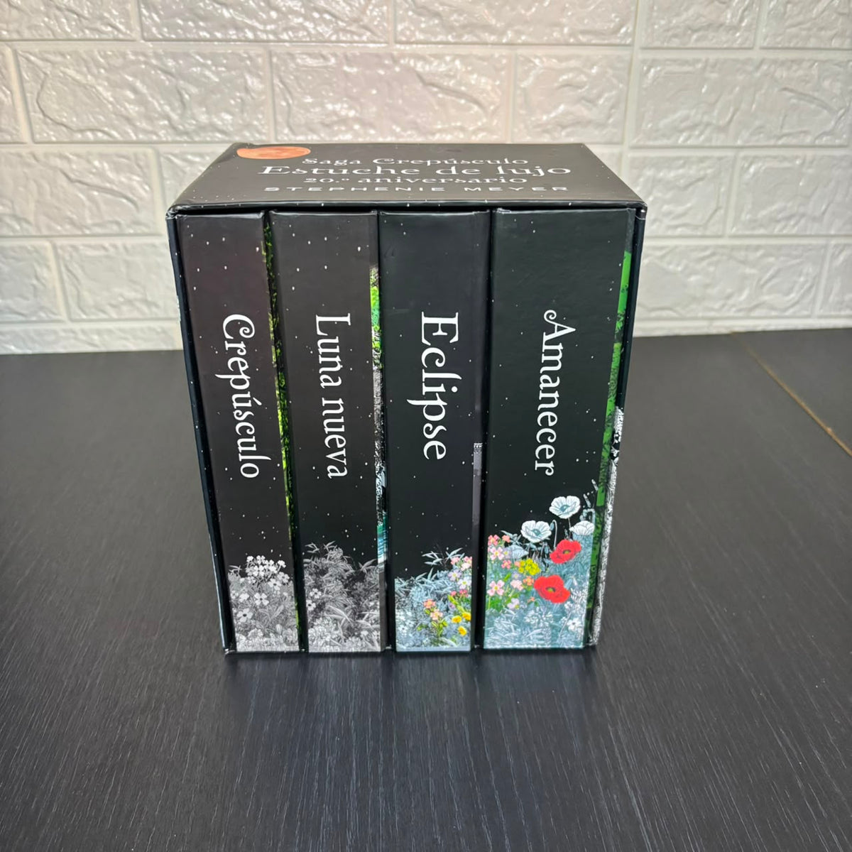 Colección Crepúsculo - Edición 20° Aniversario 4 Libros Tapa Dura (Stephenie Meyer)
