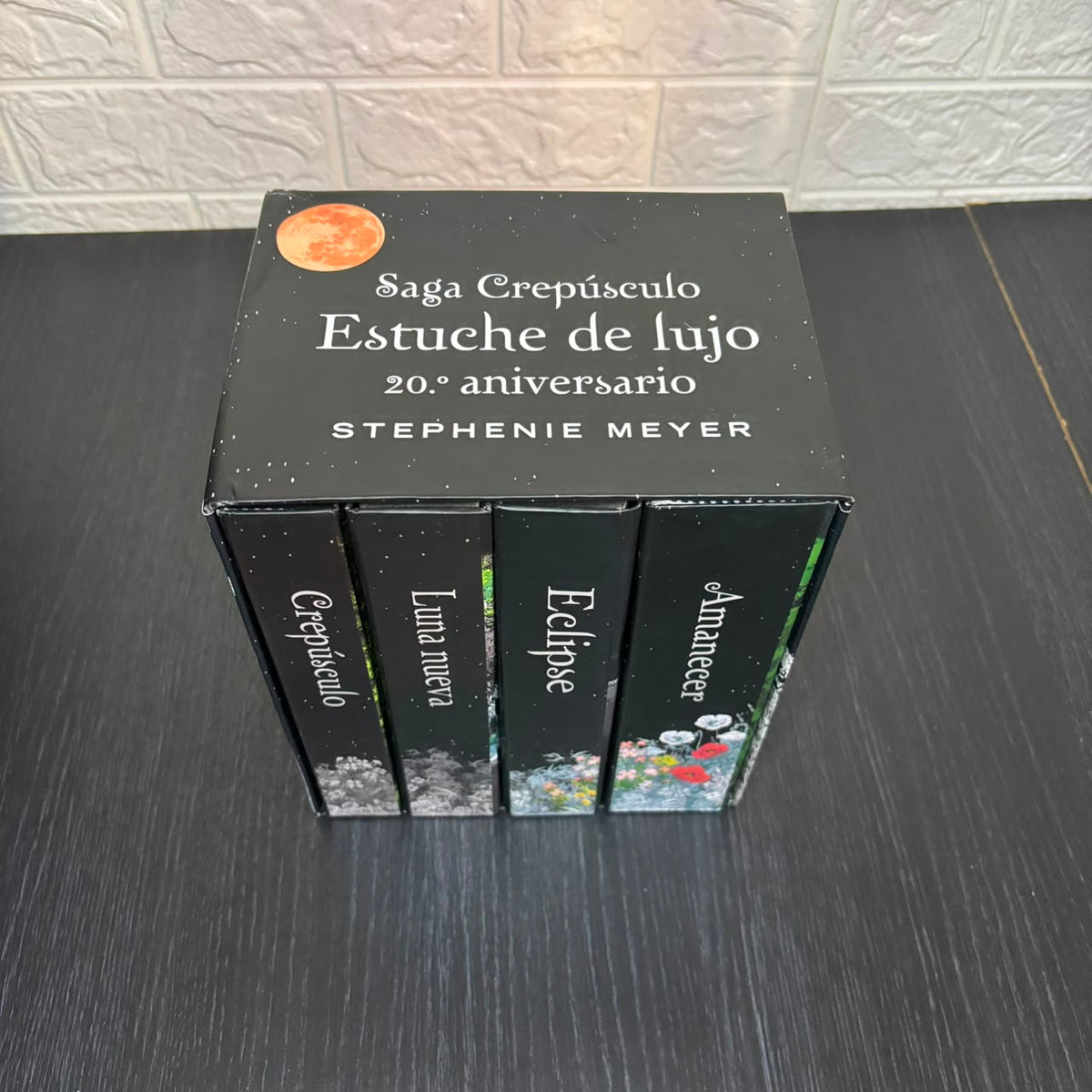 Colección Crepúsculo - Edición 20° Aniversario 4 Libros Tapa Dura (Stephenie Meyer)