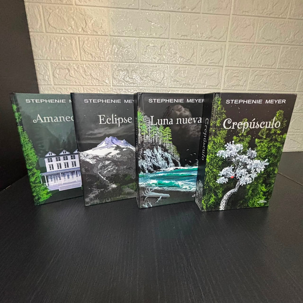 Colección Crepúsculo - Edición 20° Aniversario 4 Libros Tapa Dura (Stephenie Meyer)