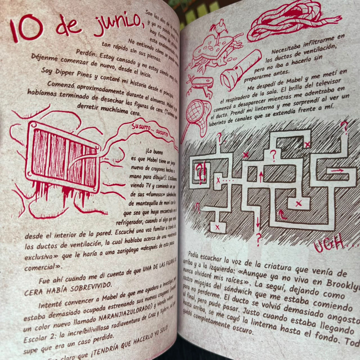 Colección Gravity Falls - Diarios 1, 2, 3 + El Libro de Bill Tapa Blanda (Alex Hirsch)