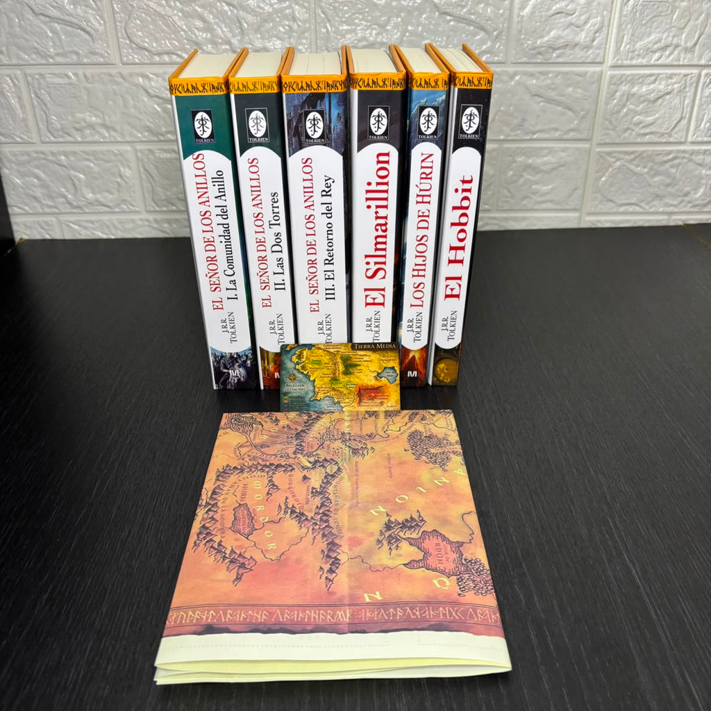 Colección El Señor de los Anillos - 6 Libros + Mapa Tapa Dura (J. R. R. Tolkien)