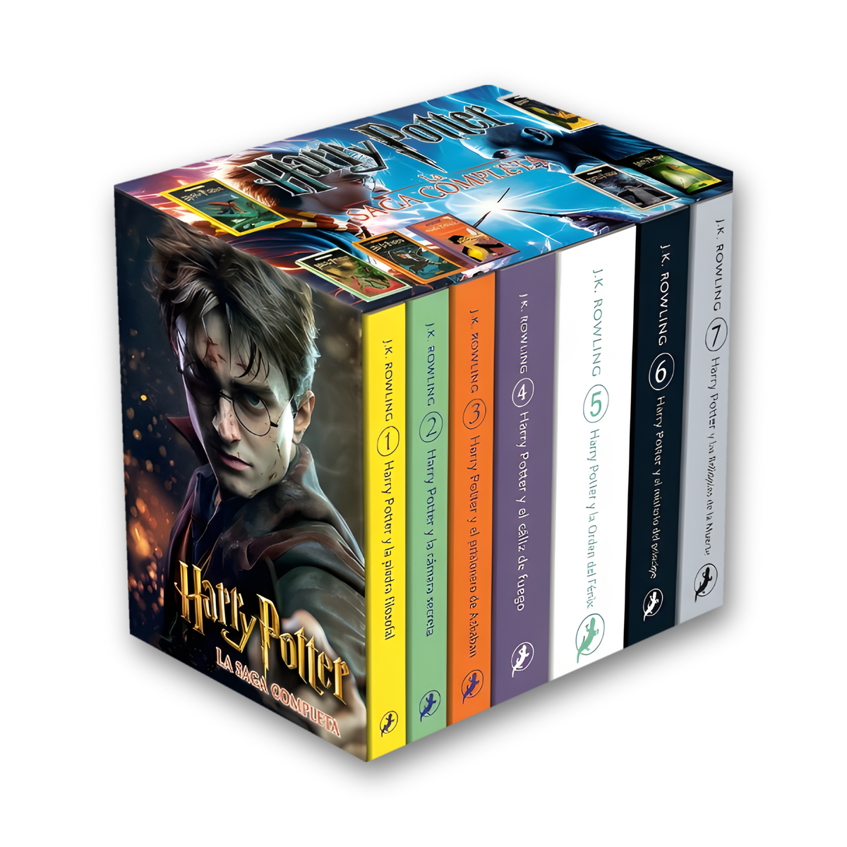 Colección Harry Potter - Saga Completa 7 Libros Tapa Dura (J. K. Rowling)