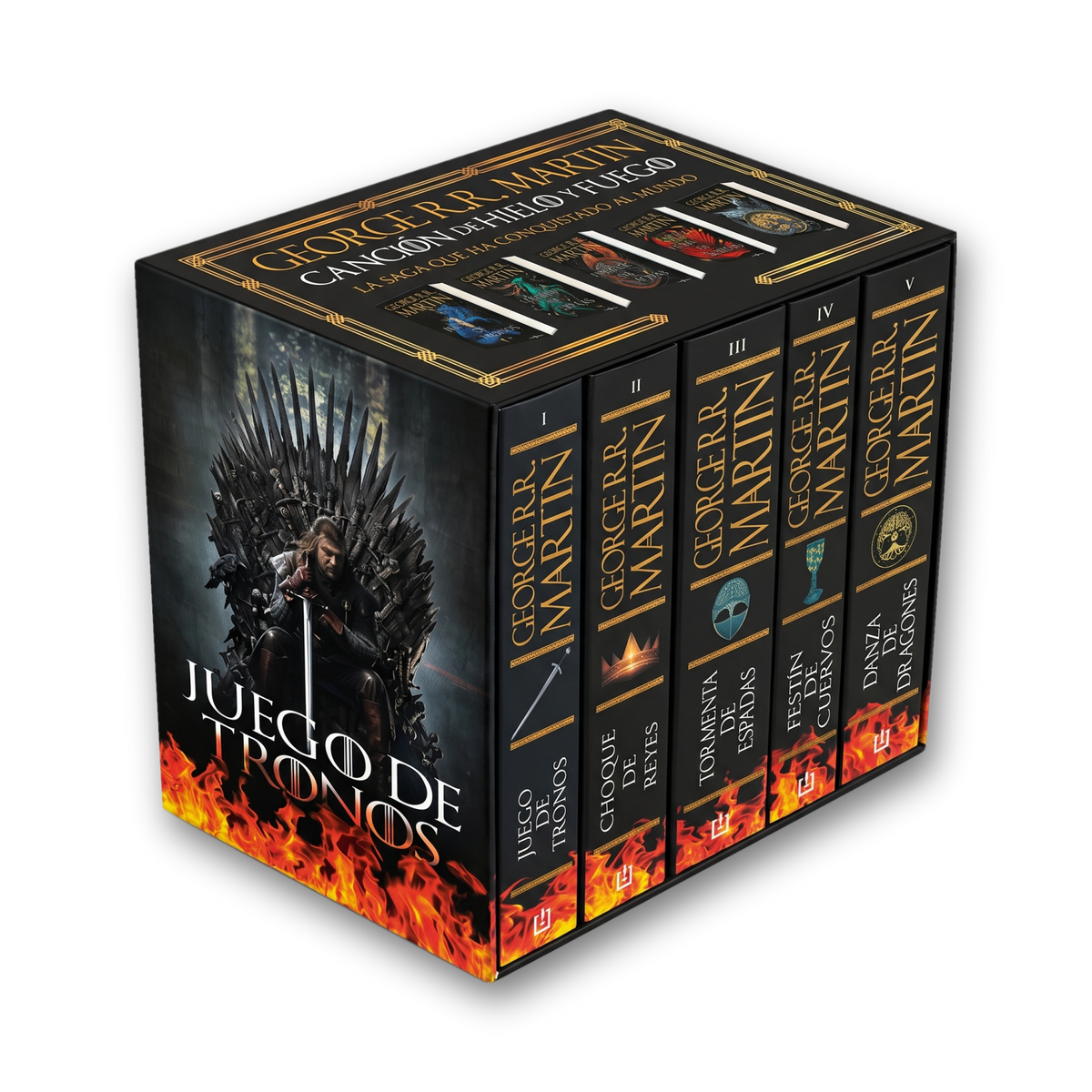 Colección Juego de Tronos - Saga Canción de Hielo y Fuego Tapa Dura (George R. R. Martin)
