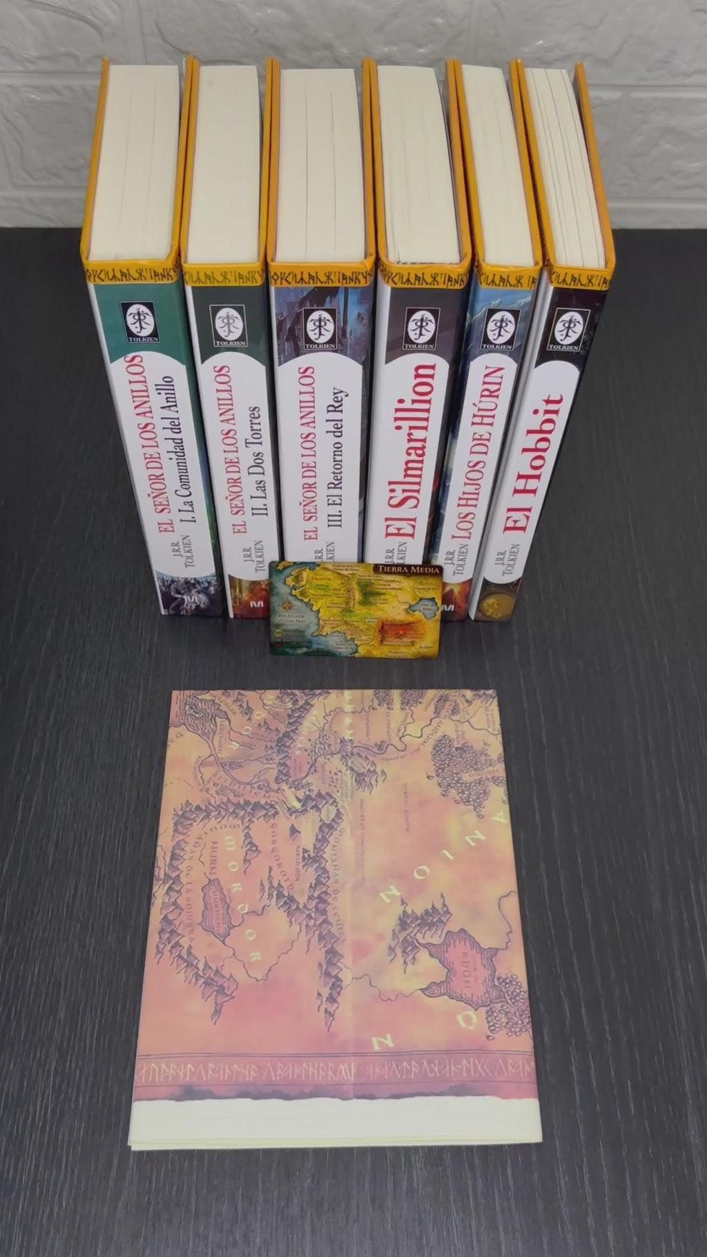 Colección El Señor de los Anillos - 6 Libros + Mapa Tapa Dura (J. R. R. Tolkien)