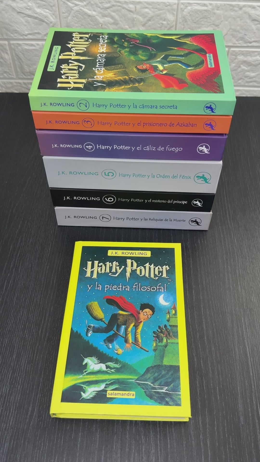Colección Harry Potter - Saga Completa 7 Libros Tapa Dura (J. K. Rowling)