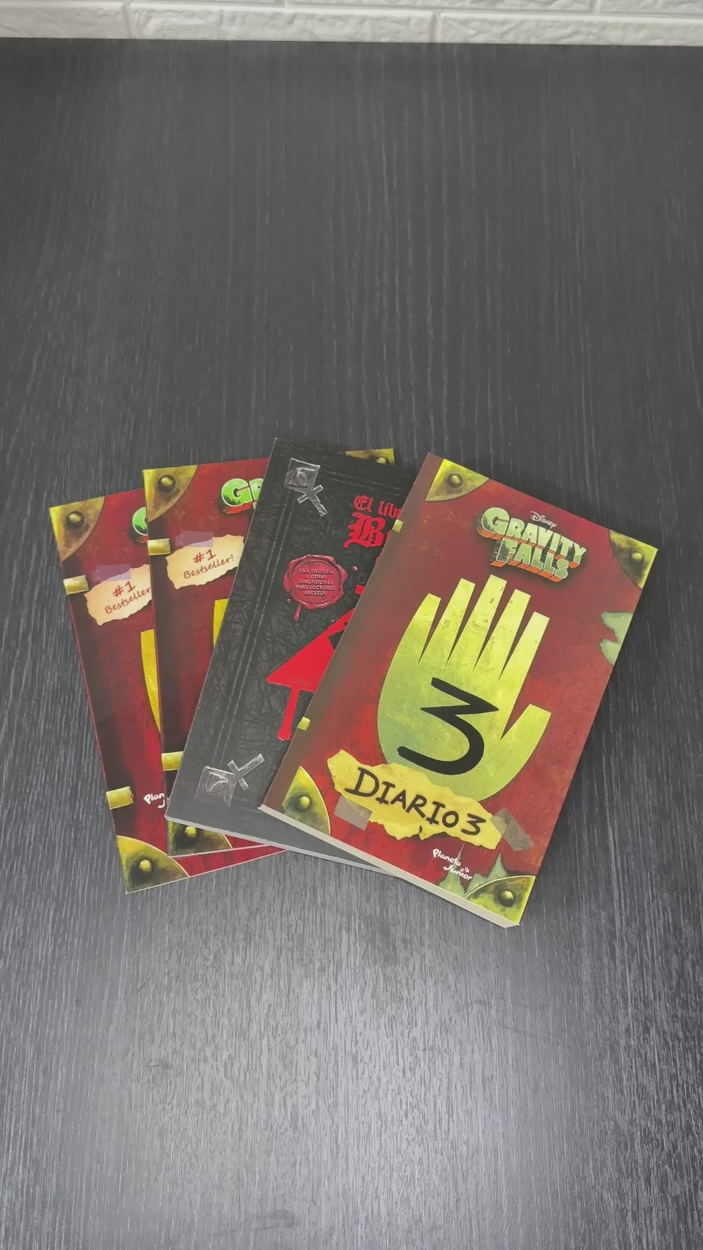 Colección Gravity Falls - Diarios 1, 2, 3 + El Libro de Bill Tapa Blanda (Alex Hirsch)
